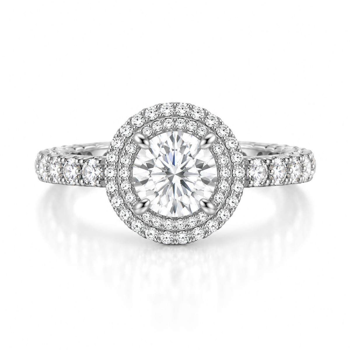 The Evangeline ring in silver