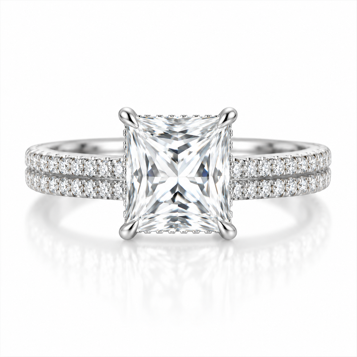 The Gabrielle ring in silver
