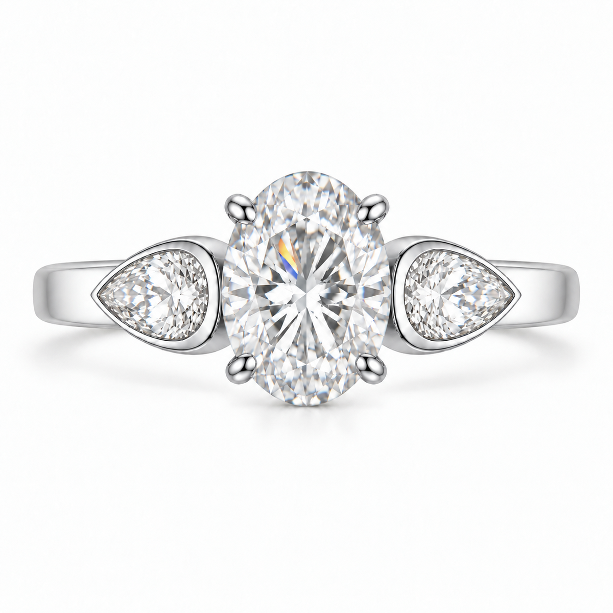 The Adeline ring in silver