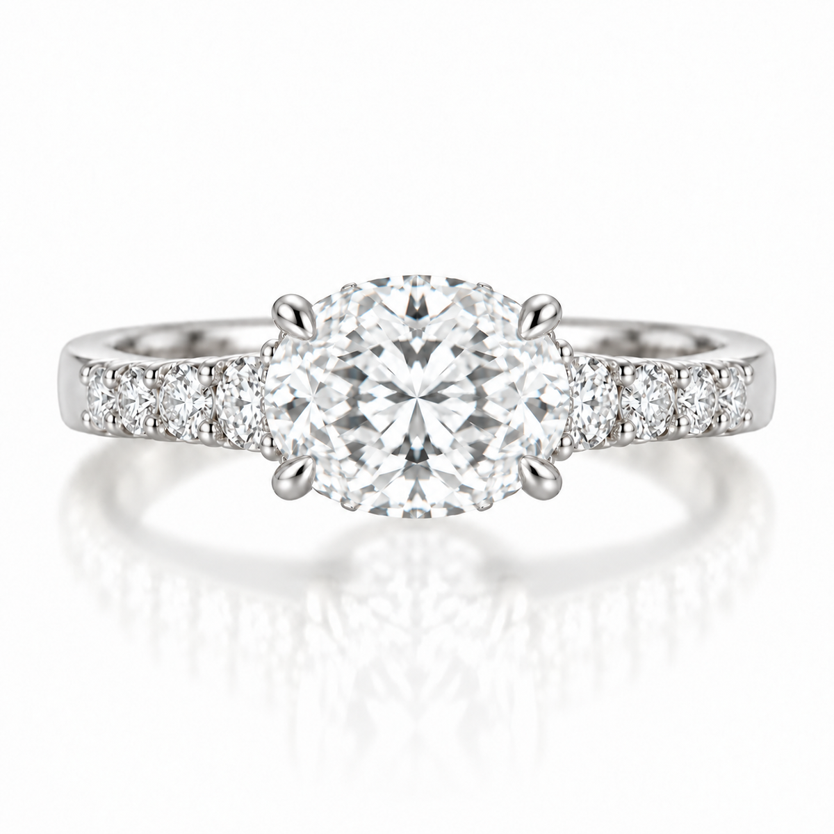 The Charlotte ring in silver
