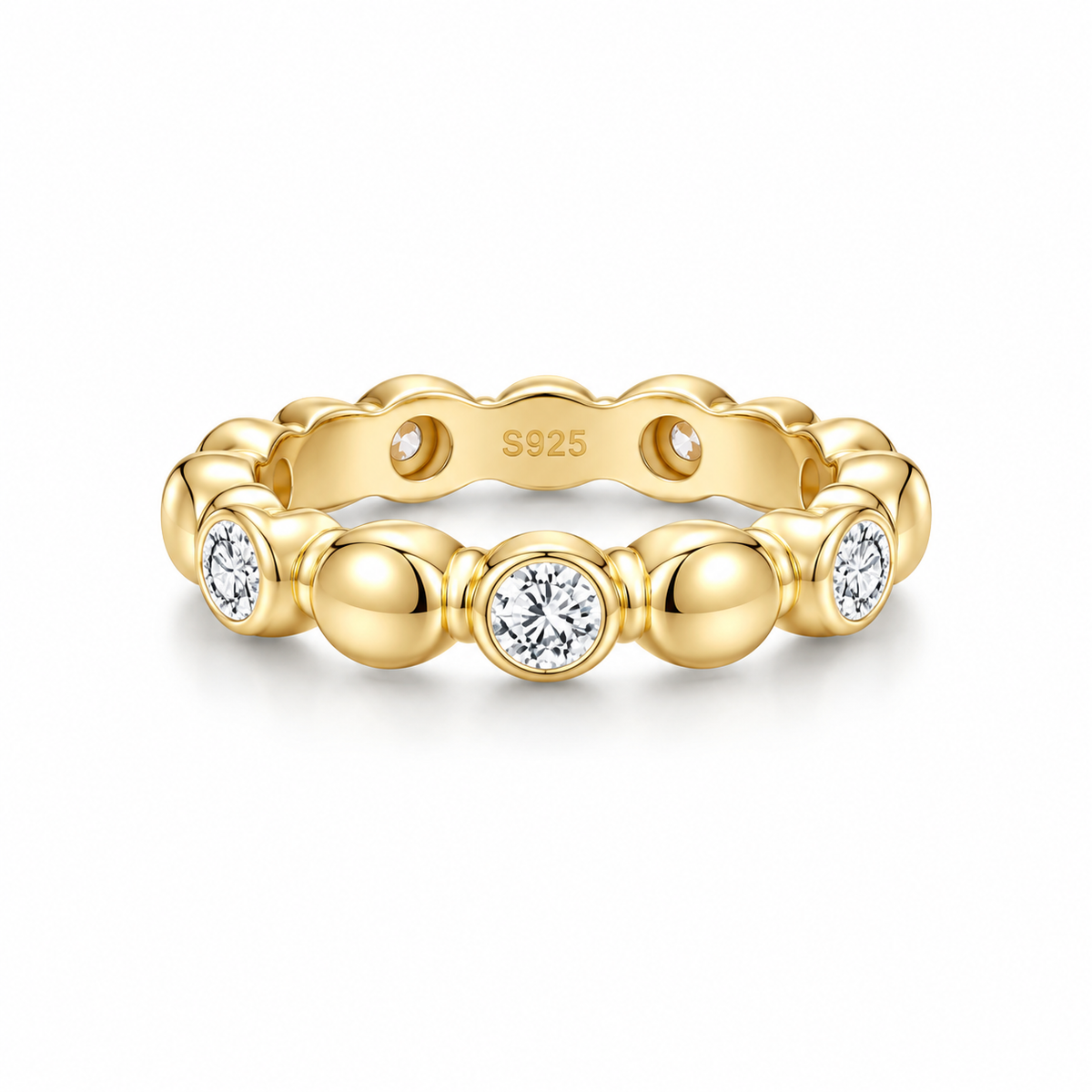 The Esme band in gold